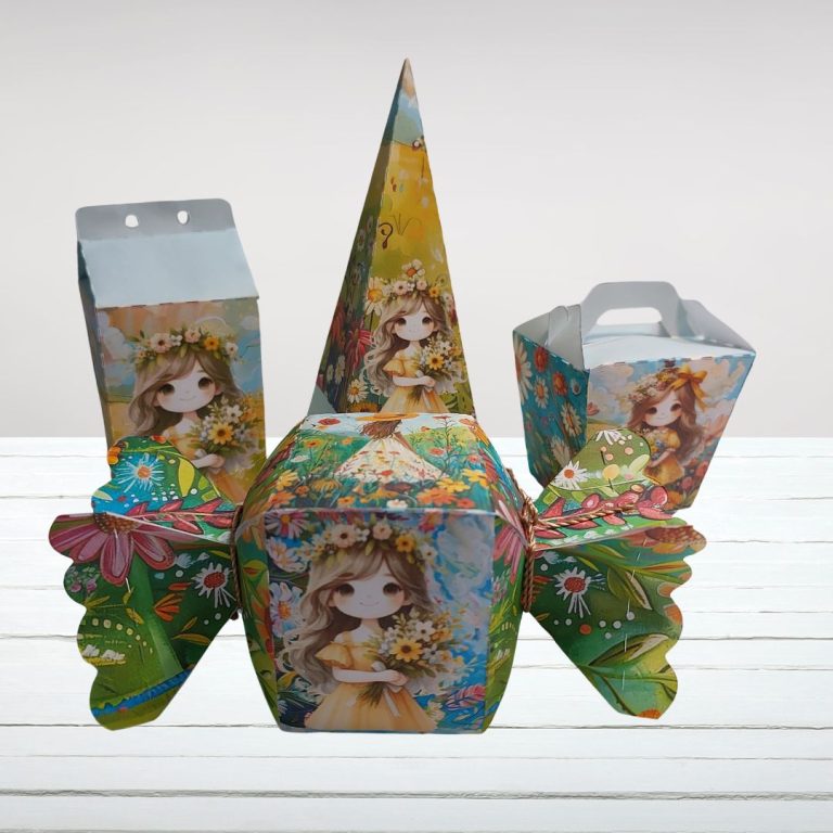 Caixas Personalizadas Jardim Encantado
